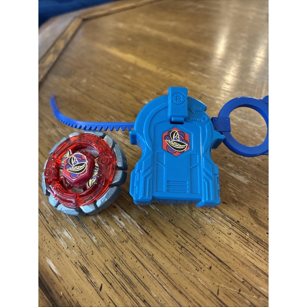 Dark Gasher CH120FS + stickers Beyblade HASBRO METAL FUSION & Launcher